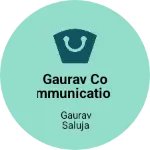 Business logo of Gaurav communicatio