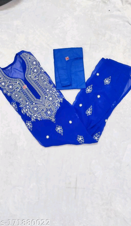 Embroidery kurti with inner  uploaded by business on 4/15/2023