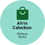 Business logo of Afrin calection