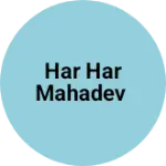 Business logo of Har har mahadev