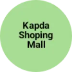 Business logo of Kapda shoping mall