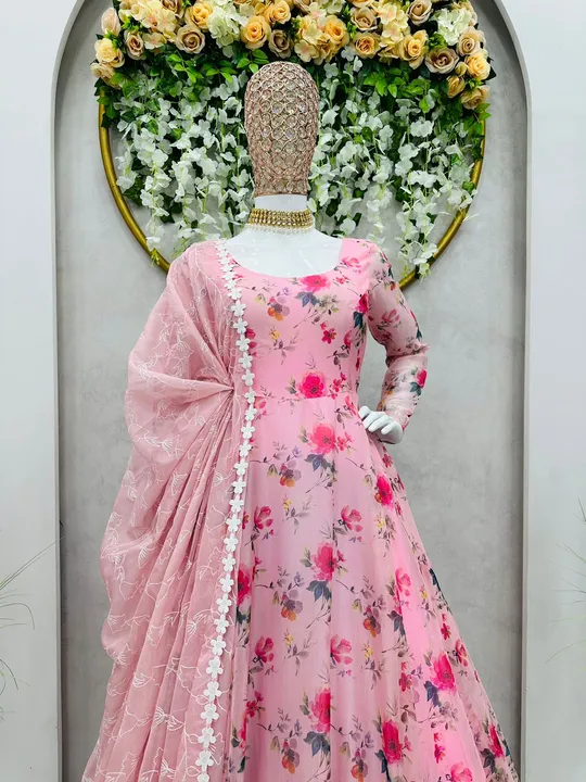 Gown uploaded by Taha fashion from surat on 4/16/2023