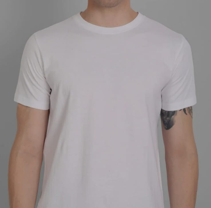 PLAIN WHITE T SHIRTS 100% COTTON FABRIC SIZE M L XL  uploaded by Red And white Men's Wear on 4/16/2023