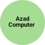 Business logo of Azad Computer