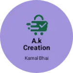 Business logo of A.k creation