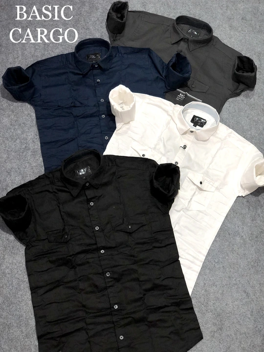 BASIC CARGO SHIRTS  uploaded by KRAFT (jeans & casuals) on 4/16/2023