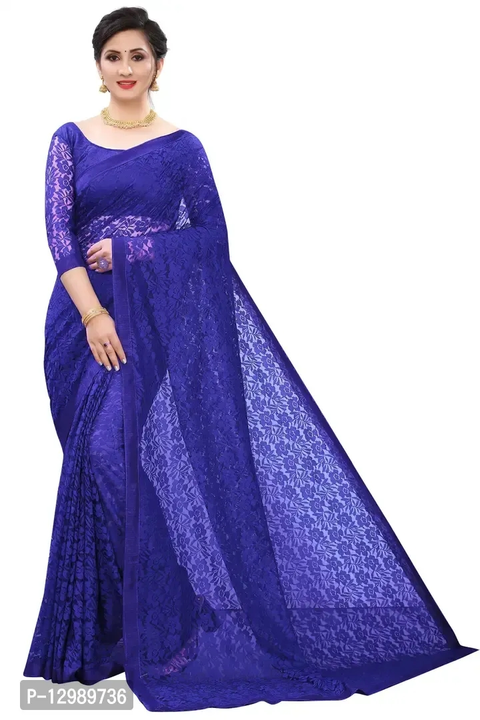 *Stylish Fancy Net Saree With Blouse Piece For Women uploaded by REBA WOODCITY on 5/29/2024