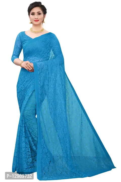 *Stylish Fancy Net Saree With Blouse Piece For Women uploaded by REBA WOODCITY on 4/16/2023