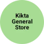 Business logo of Kikta general store Barla