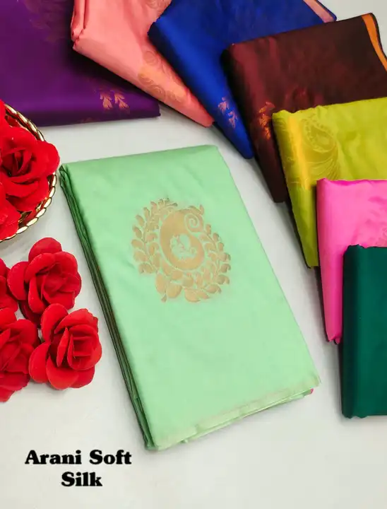 Aarani soft silk sarees  uploaded by business on 4/16/2023