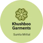 Business logo of Khushboo garments + silai centre