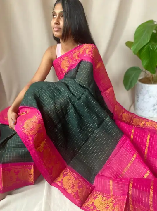 Sungadi cotton sarees  uploaded by SPA COLLECTIONS on 4/16/2023