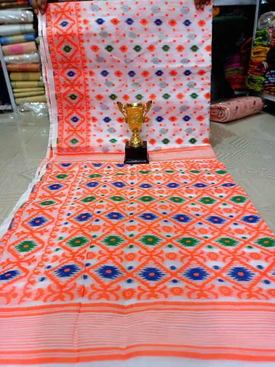 DHAKAI JAMDANI  uploaded by SAHA TEXTILE on 4/16/2023