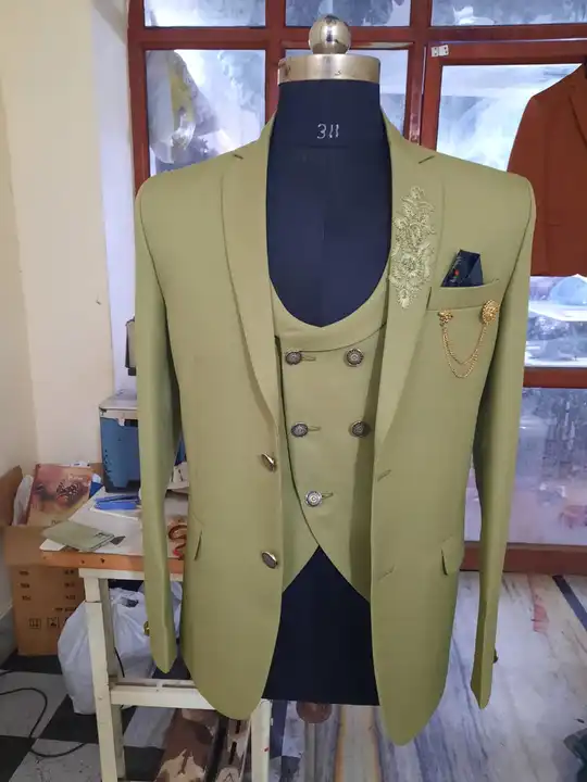 Stylish 3pcs Suit For Men  uploaded by Goyal's fashion house on 4/16/2023