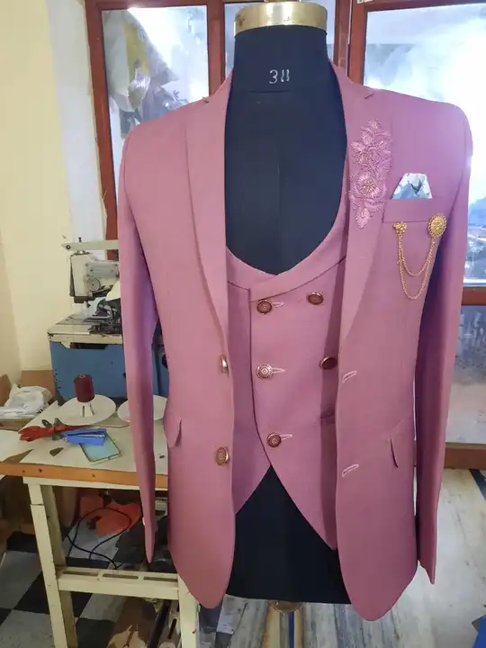 Stylish Designer 3pcs Suit For Men  uploaded by Goyal's fashion house on 4/16/2023