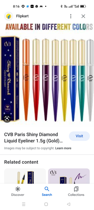 CVB shiny diamond original eyeliner uploaded by Makeup-Diva on 4/16/2023