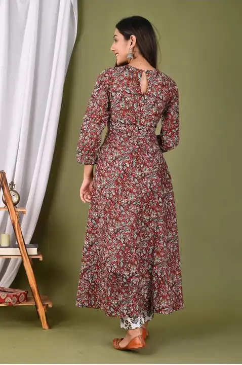Women Printed Gown Pant and Dupatta Set uploaded by Laila fashion on 4/16/2023