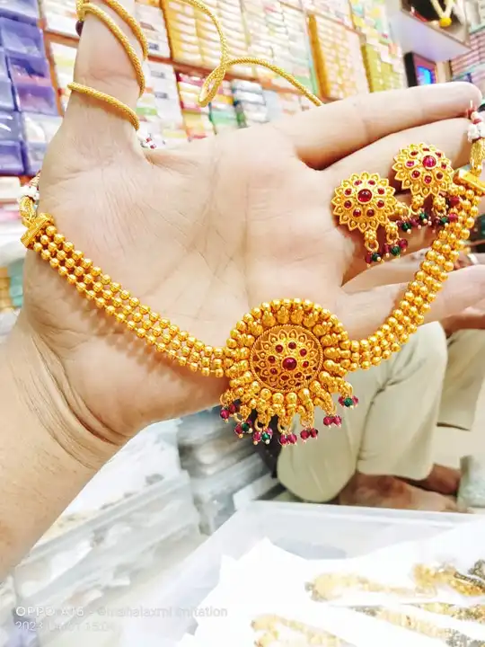 1garem chokar uploaded by Mahalaxmi imitation jewellery Ahmed nagar  on 5/30/2024