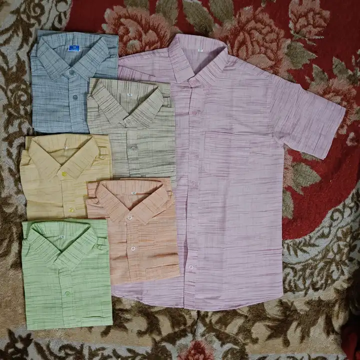 Khadhi shirt pure cotton  uploaded by Hot Shots @Fabric on 4/16/2023