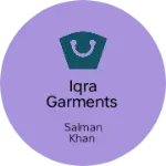 Business logo of Iqra Garments