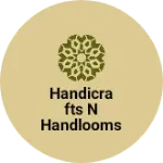 Business logo of Handicrafts n handlooms