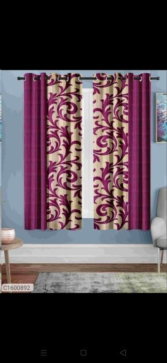 PRINTED POLYESTER WINDOWS CURTAIN uploaded by SN creations on 3/5/2021