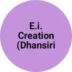 Business logo of E.I. creation (Dhansiri Agarbatti work's)