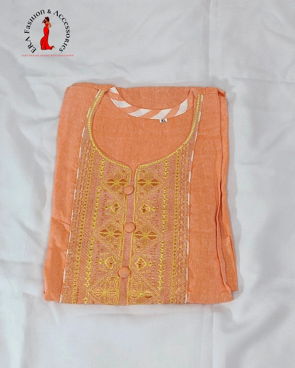 kurti Pant Set
Fabric -Cotton kurti cotton pant uploaded by ERA Fashion and Accessories on 5/29/2024