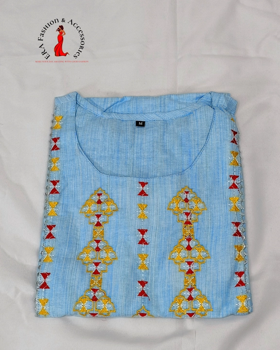 kurti Pant Set
Fabric -Cotton kurti cotton pant uploaded by ERA Fashion and Accessories on 5/30/2024