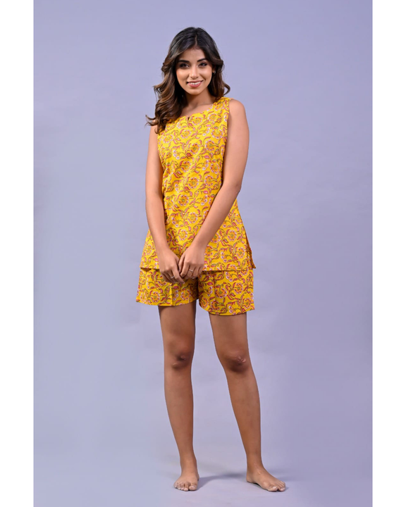 Short night suits  uploaded by Bhagwati textile on 4/16/2023
