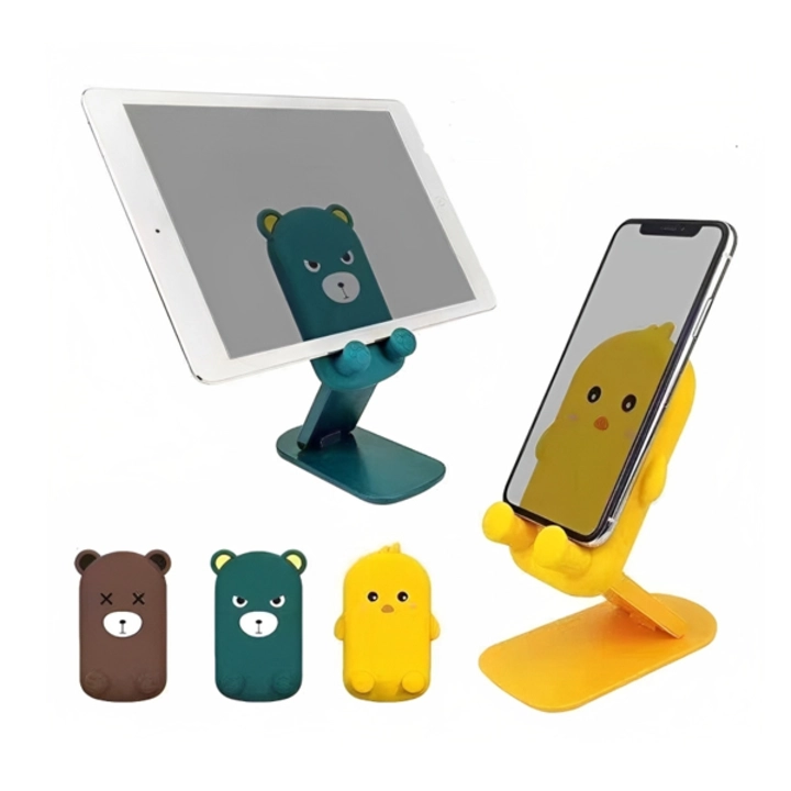 Cute Cartoon Design Multi-Angle Adjustable Foldable Mobile Stand uploaded by RUDRA INTERNATIONAL on 5/23/2024