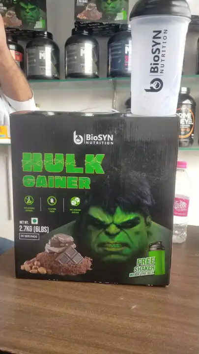Hulk gainer biosyn company authorized uploaded by Supplement farm on 4/16/2023
