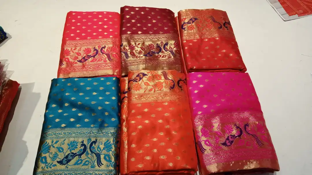 Silk saree uploaded by Wholesale price ( Rajlakshmi Textile VF ) on 4/17/2023