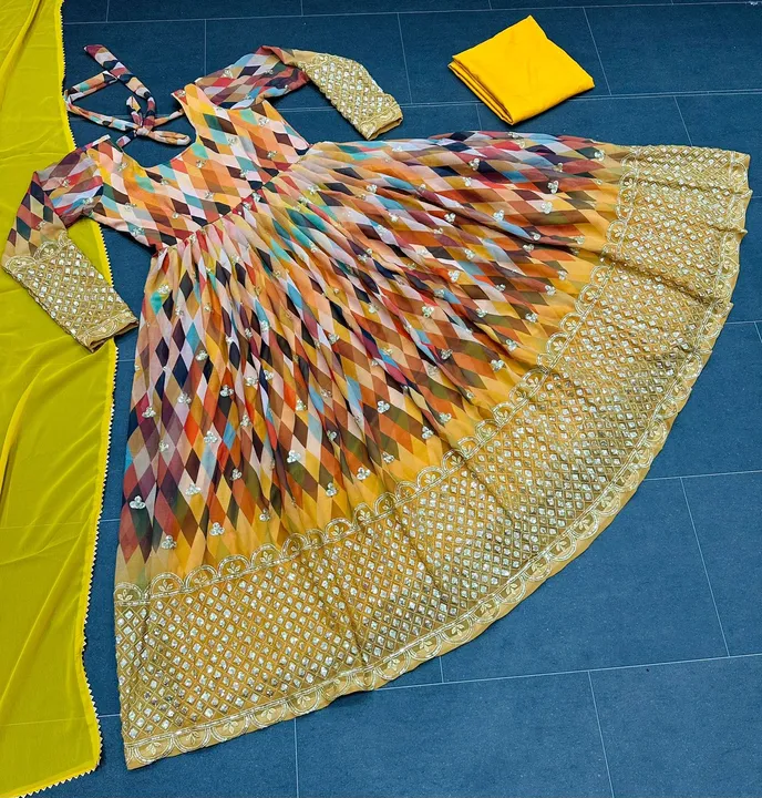 Kd gown uploaded by Taha fashion from surat on 4/17/2023