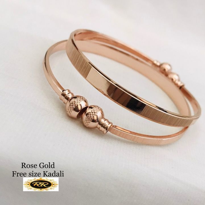 Gold plated Daily wear Bangles uploaded by RADHA RANI COLLECTION on 3/5/2021