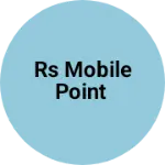 Business logo of Rs mobile point