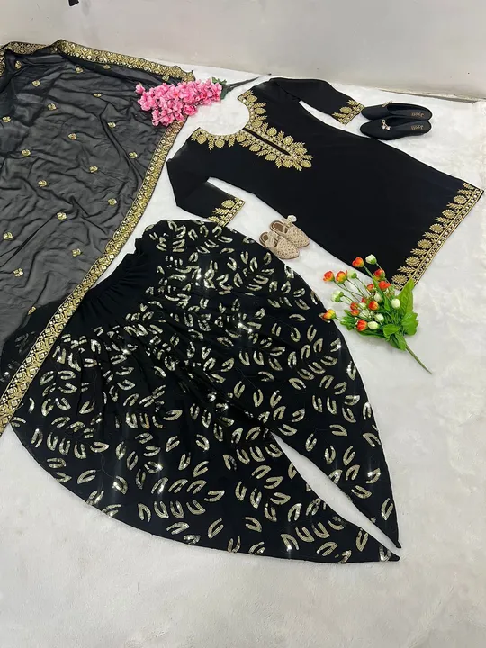 Topduptta and salwar uploaded by Taha fashion from surat on 4/17/2023