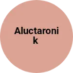 Business logo of Aluctaronik