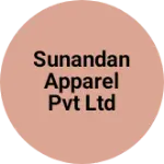 Business logo of sunandan Apparel pvt ltd