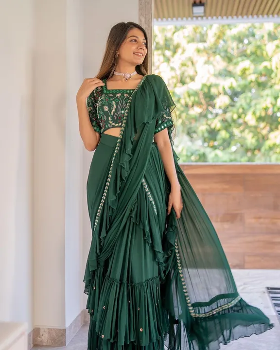 New designer saree latest  uploaded by Maa Karni Fashion on 5/23/2024