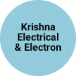 Business logo of Krishna Electrical & Electronics