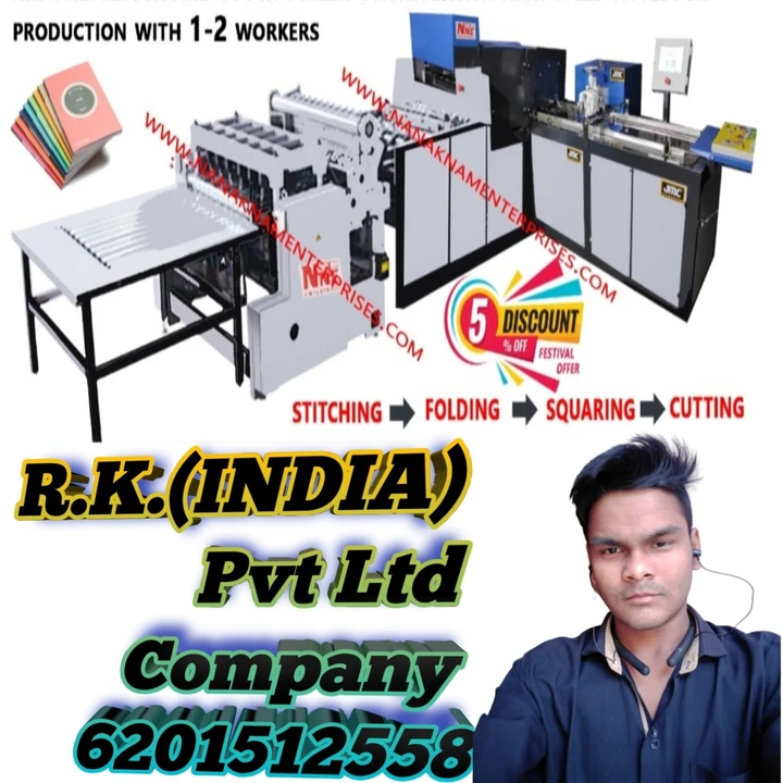 Visiting card store images of R.K.(INDIA) Pvt Ltd Company