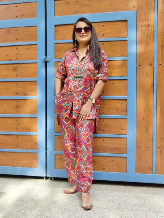 RAJASTHANI PRINTED CO-ORDS SET  uploaded by FASHION VALLEY on 5/9/2024