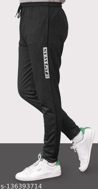 Men's self design track pants uploaded by Dynamic Enterprises on 4/17/2023