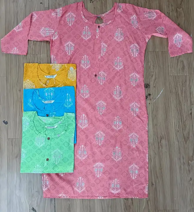 Lurex Printed Kurti  uploaded by business on 4/17/2023