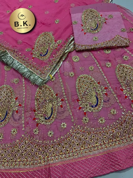 Rajputi poshak uploaded by BK fabrics on 5/28/2024