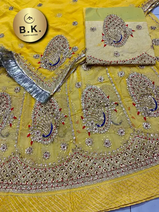 Rajputi poshak uploaded by BK fabrics on 4/17/2023