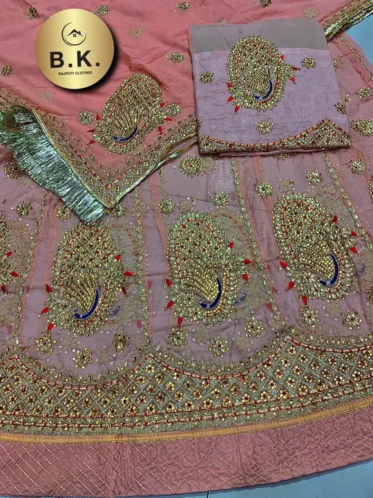 Rajputi poshak uploaded by BK fabrics on 4/17/2023