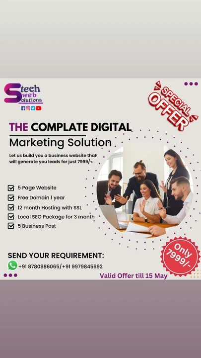 Digital marketing solution uploaded by Stech Web Solutions on 4/17/2023