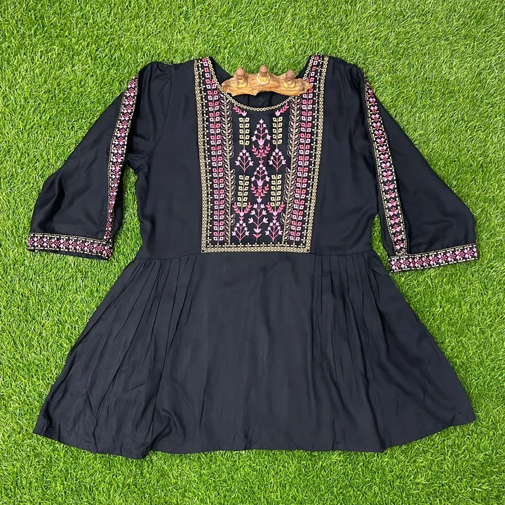 Exclusive Rayon Top with Print uploaded by Vihu fashion on 5/9/2024